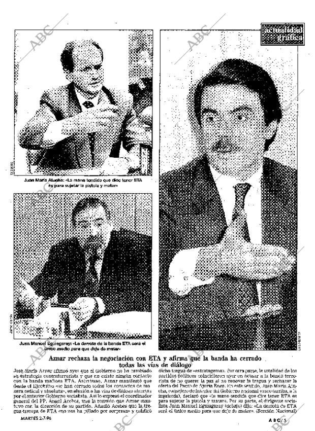 ABC MADRID 02-07-1996 página 5