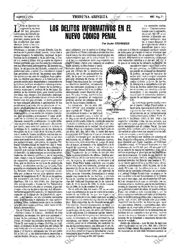 ABC MADRID 02-07-1996 página 51