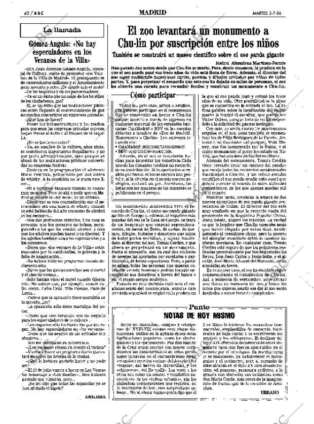 ABC MADRID 02-07-1996 página 62