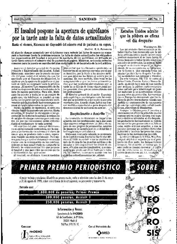 ABC MADRID 02-07-1996 página 71