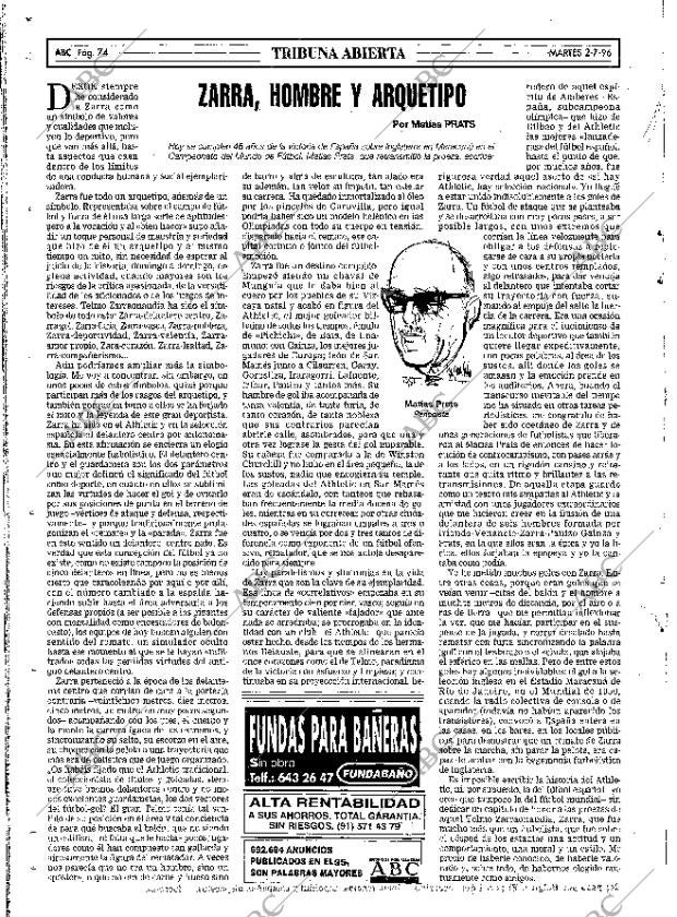 ABC MADRID 02-07-1996 página 74