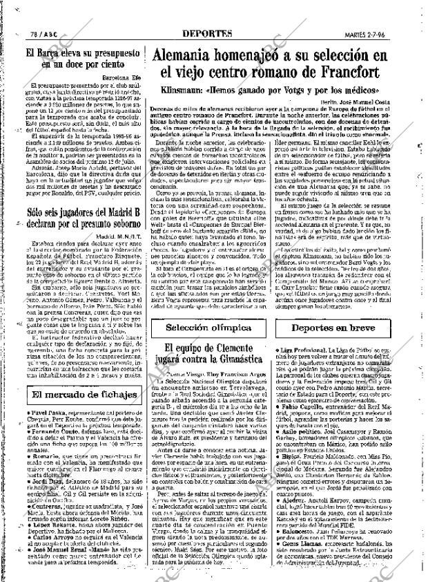 ABC MADRID 02-07-1996 página 78