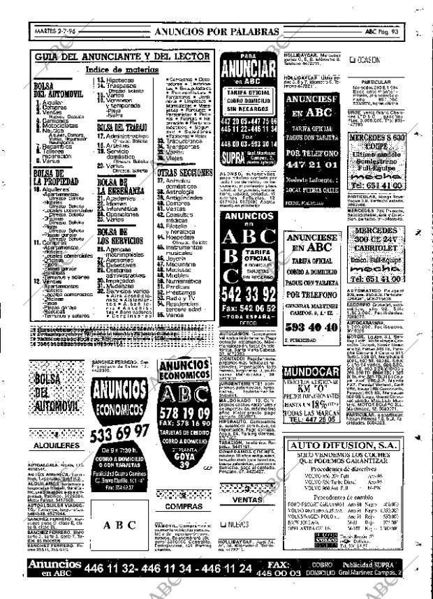 ABC MADRID 02-07-1996 página 93