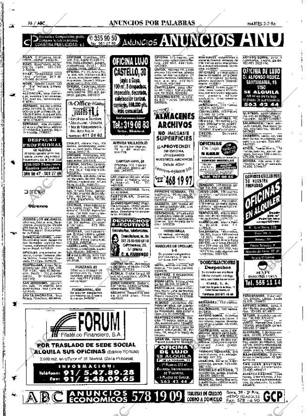 ABC MADRID 02-07-1996 página 96
