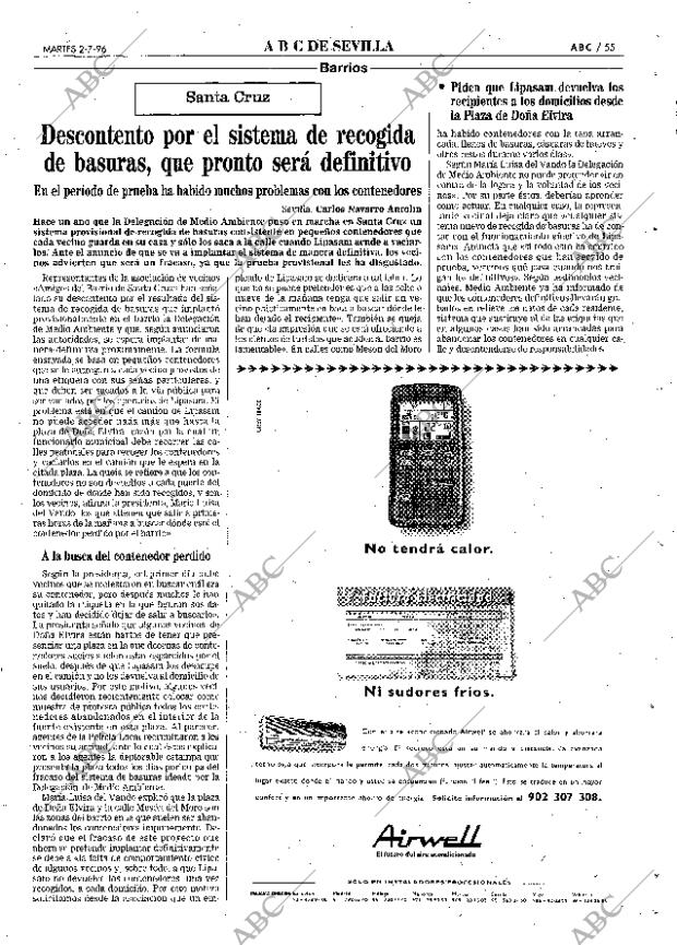 ABC SEVILLA 02-07-1996 página 55