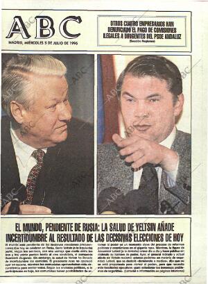 ABC MADRID 03-07-1996 página 1