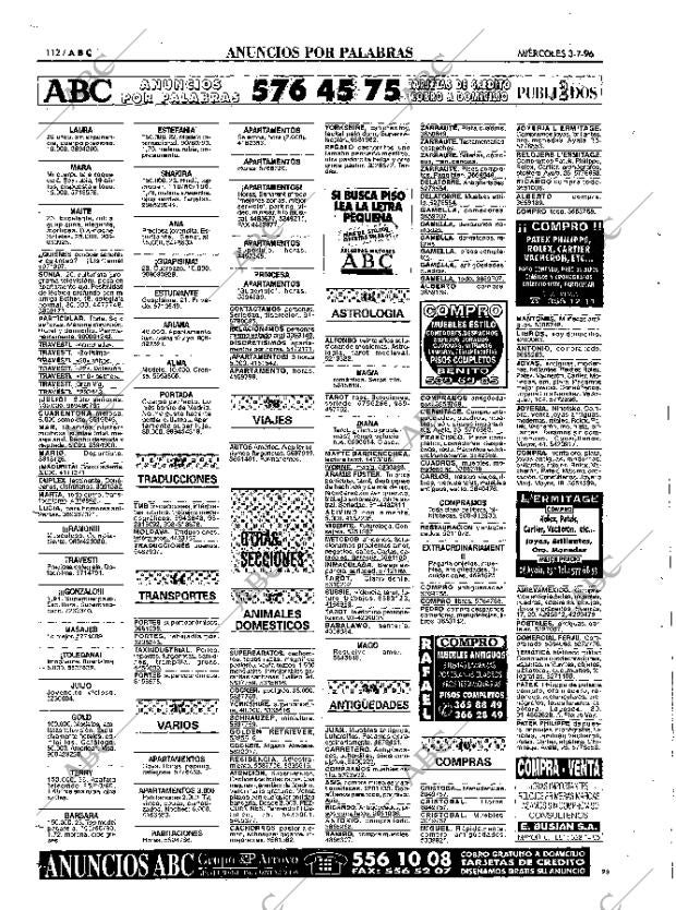 ABC MADRID 03-07-1996 página 112