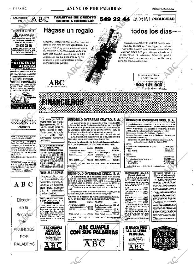 ABC MADRID 03-07-1996 página 114