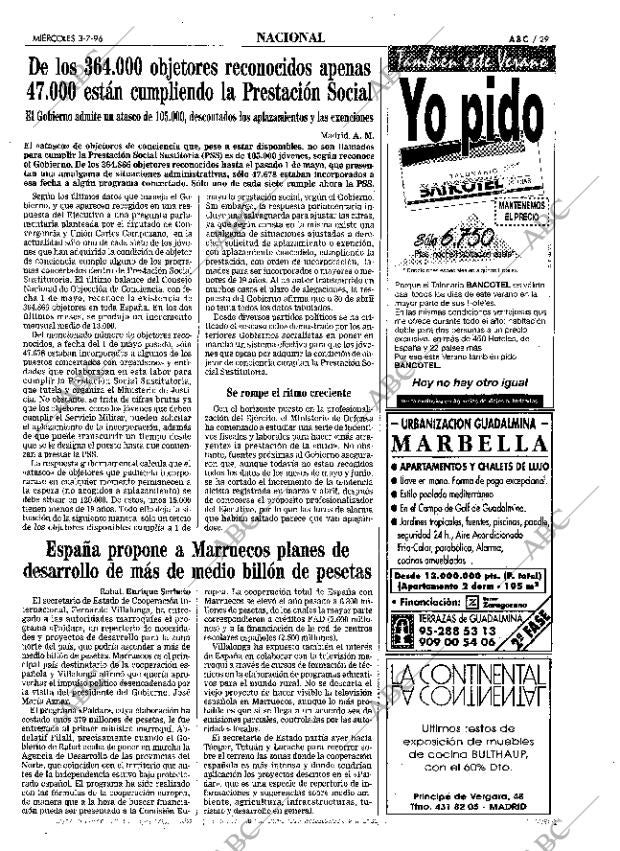 ABC MADRID 03-07-1996 página 29