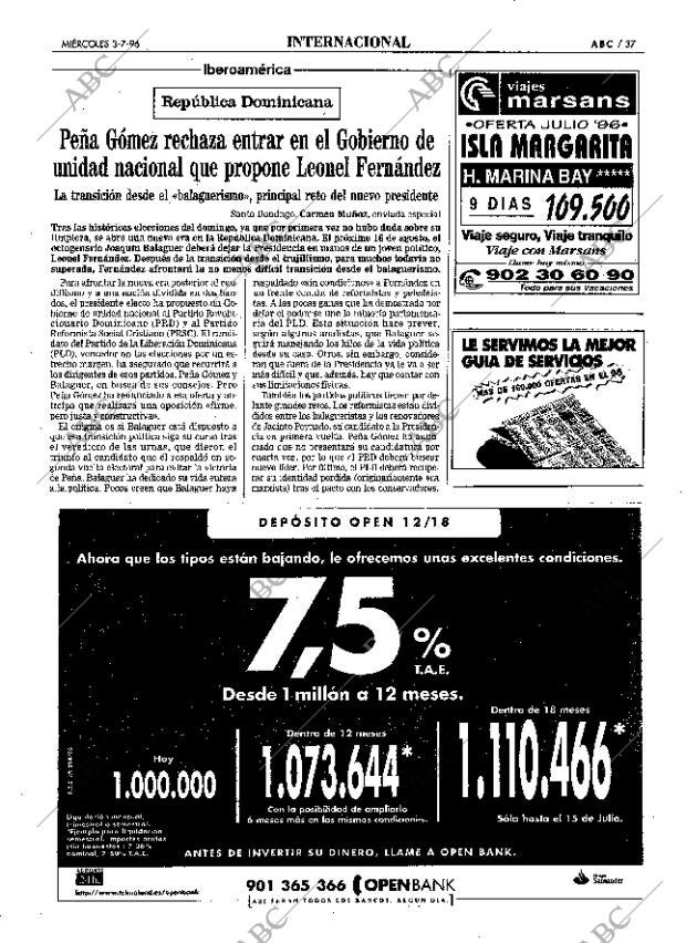 ABC MADRID 03-07-1996 página 37