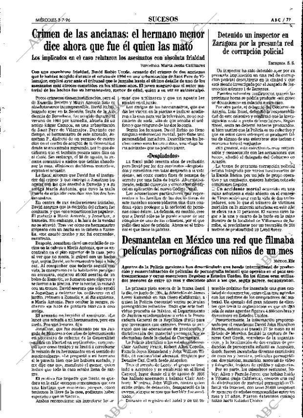 ABC MADRID 03-07-1996 página 77