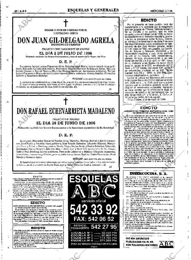 ABC MADRID 03-07-1996 página 88