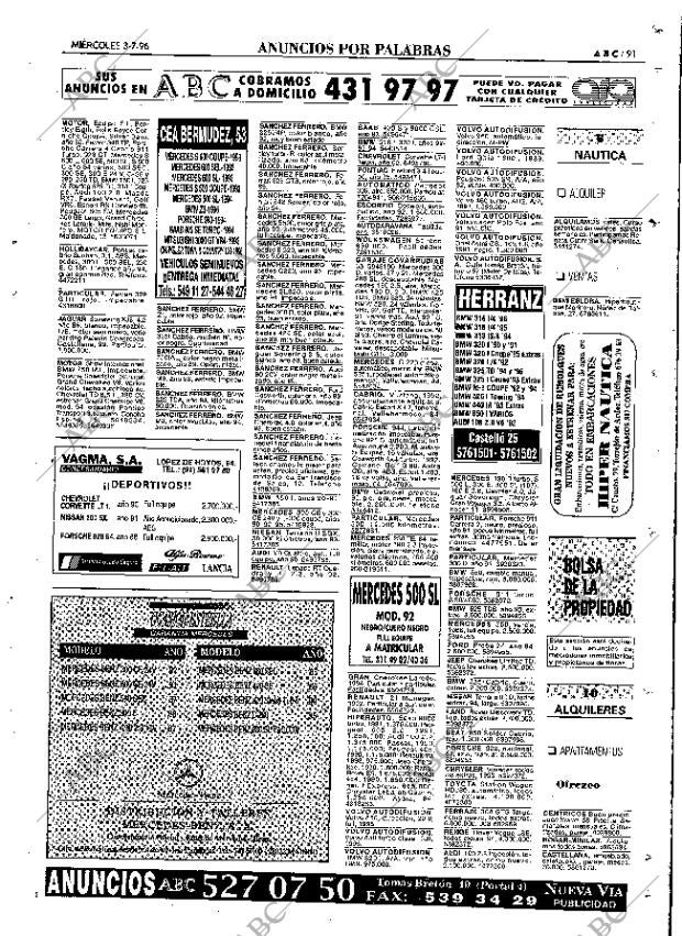 ABC MADRID 03-07-1996 página 91