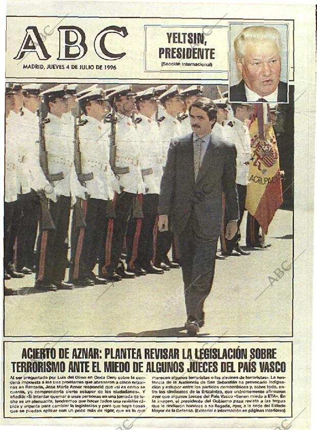 ABC MADRID 04-07-1996 página 1