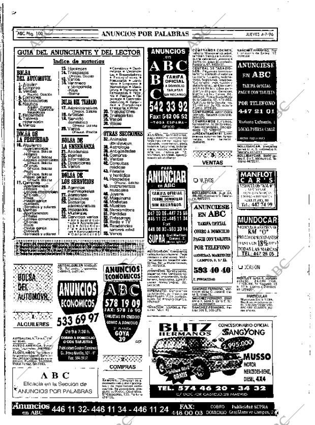 ABC MADRID 04-07-1996 página 100