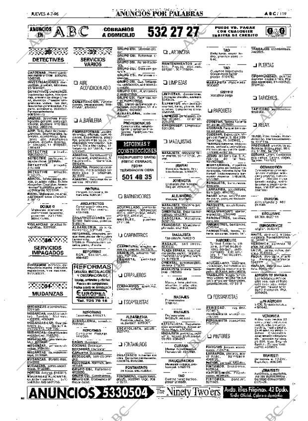 ABC MADRID 04-07-1996 página 119