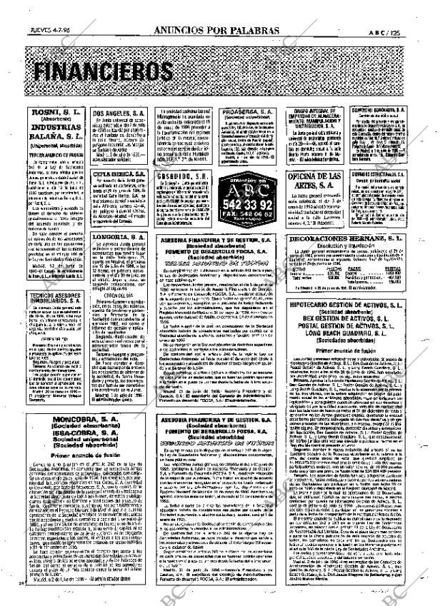 ABC MADRID 04-07-1996 página 125