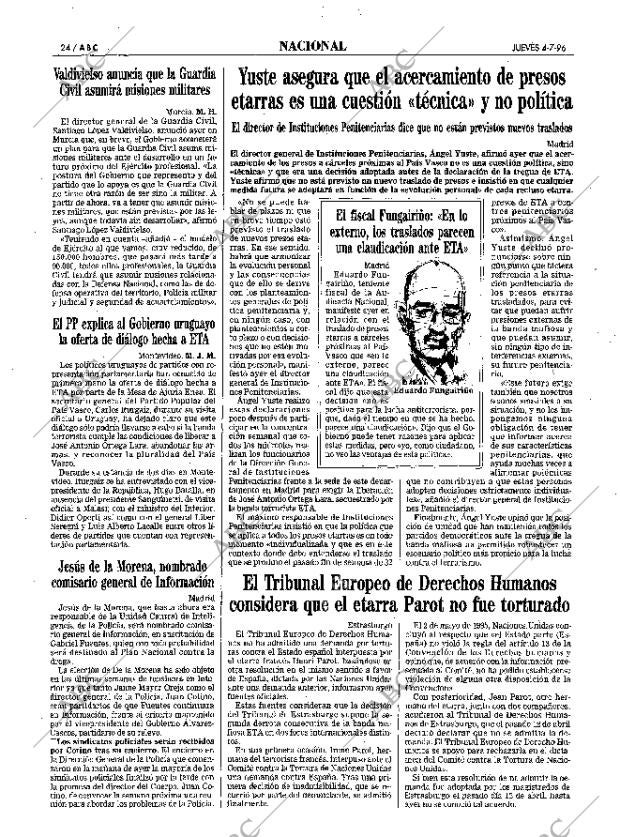ABC MADRID 04-07-1996 página 24