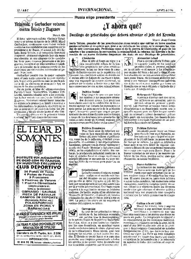 ABC MADRID 04-07-1996 página 32