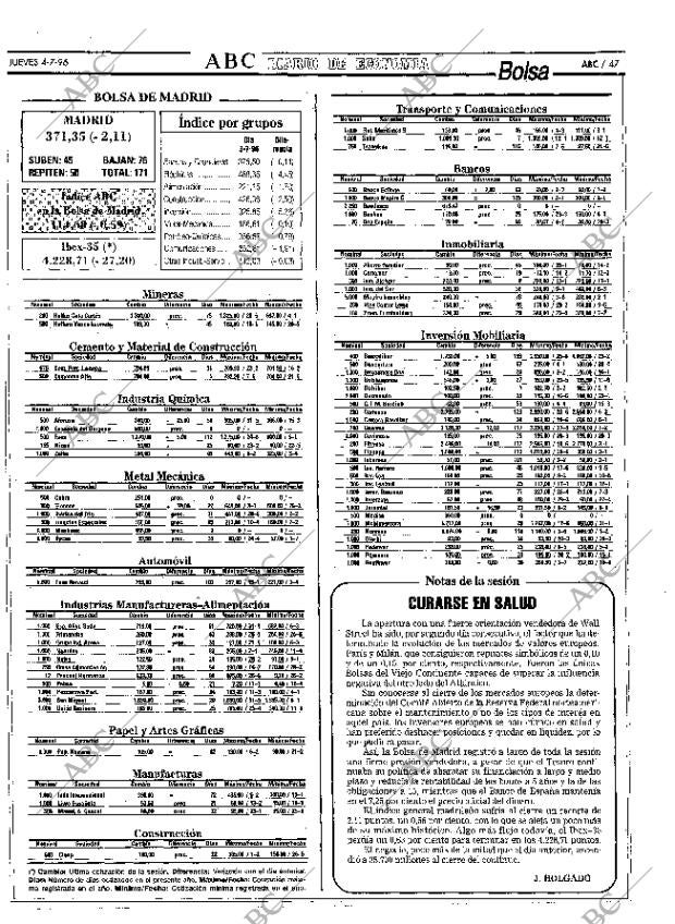 ABC MADRID 04-07-1996 página 47