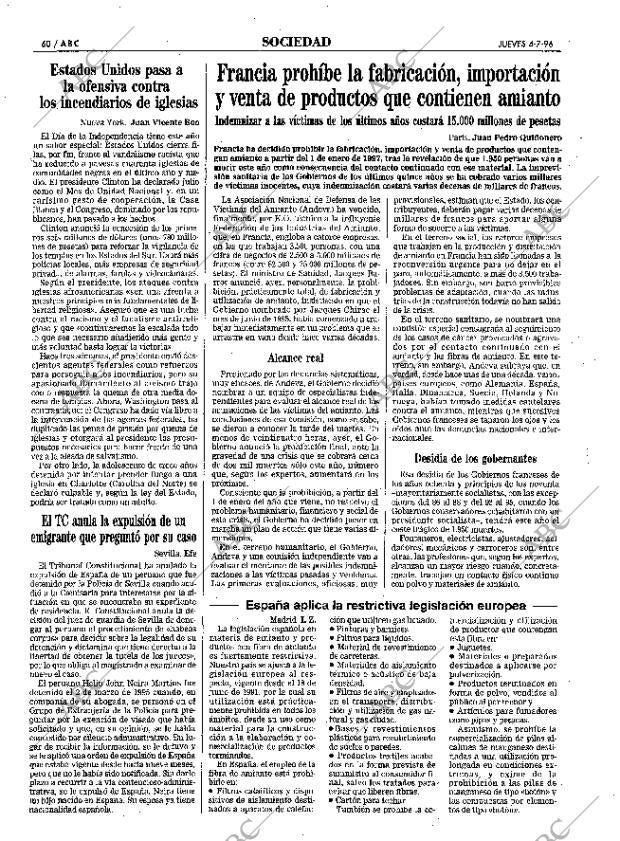 ABC MADRID 04-07-1996 página 60
