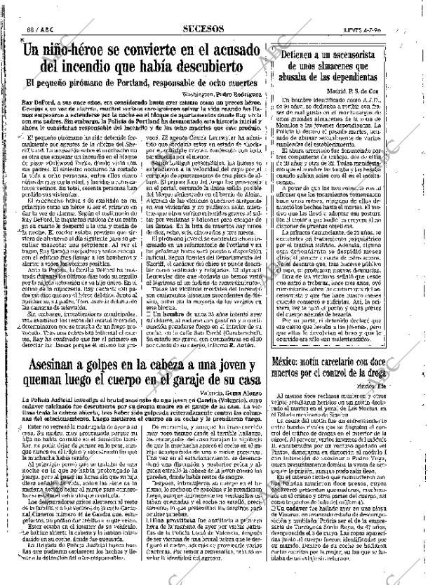 ABC MADRID 04-07-1996 página 88