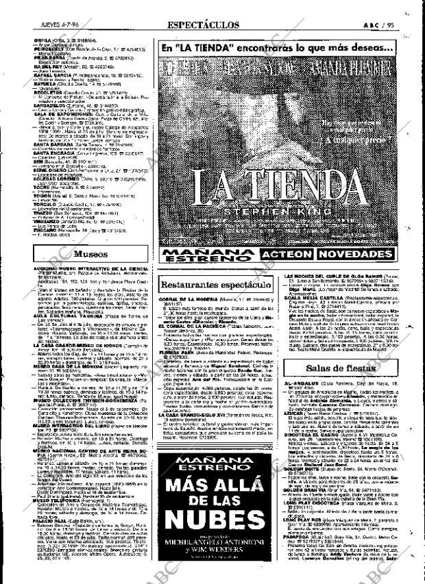 ABC MADRID 04-07-1996 página 95
