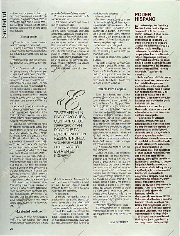 BLANCO Y NEGRO MADRID 07-07-1996 página 20