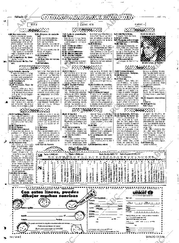 ABC SEVILLA 13-07-1996 página 94