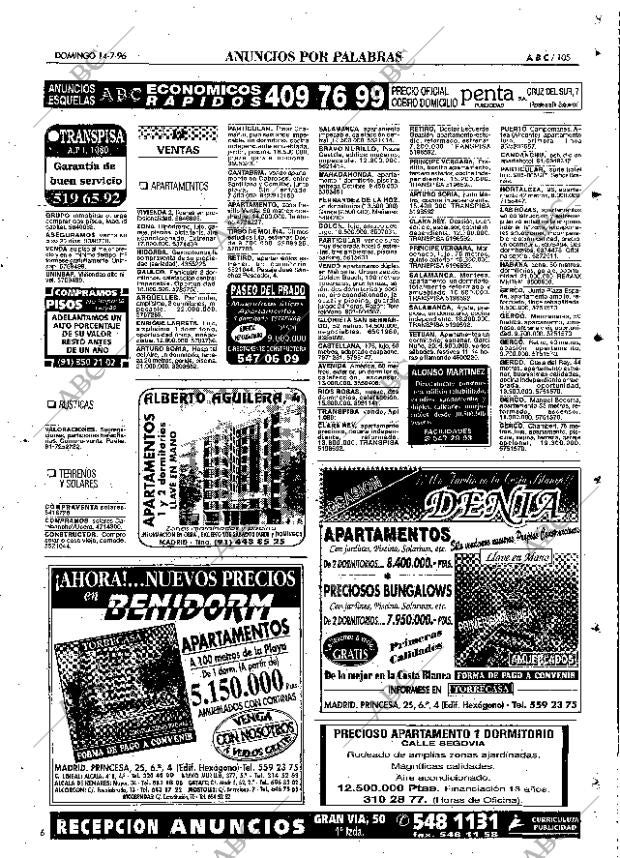 ABC MADRID 14-07-1996 página 105
