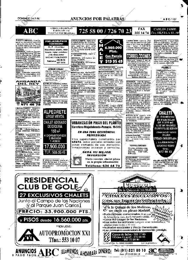 ABC MADRID 14-07-1996 página 107