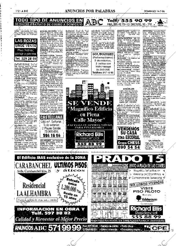 ABC MADRID 14-07-1996 página 112