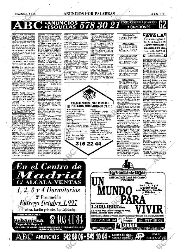 ABC MADRID 14-07-1996 página 115