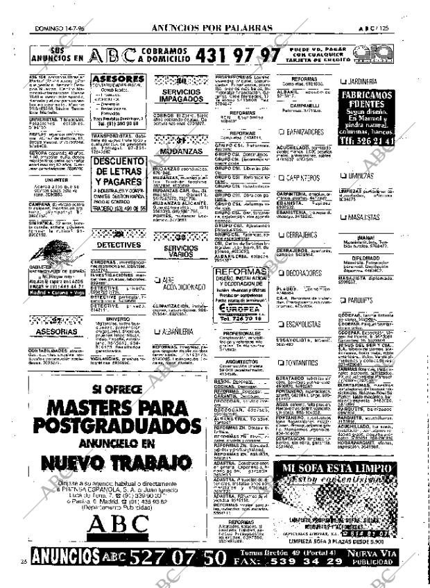 ABC MADRID 14-07-1996 página 125