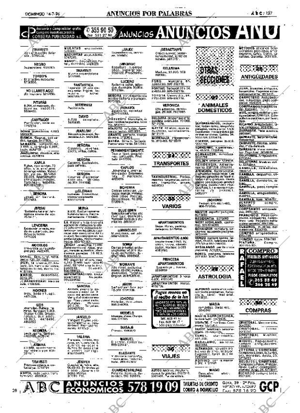 ABC MADRID 14-07-1996 página 127
