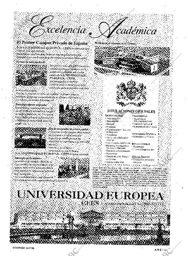 ABC MADRID 14-07-1996 página 13