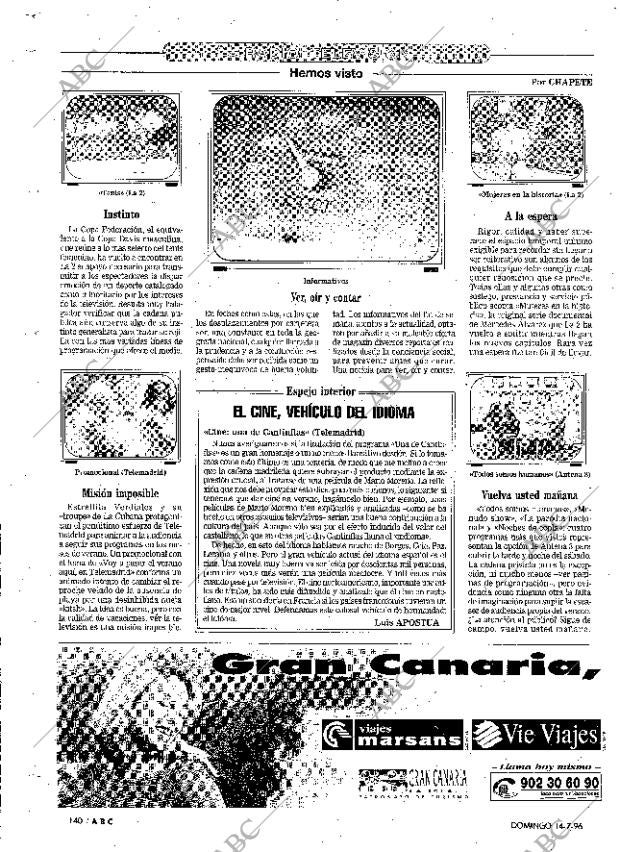ABC MADRID 14-07-1996 página 140