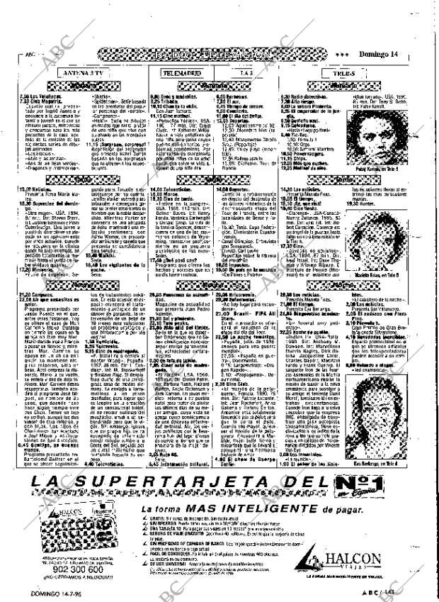 ABC MADRID 14-07-1996 página 143