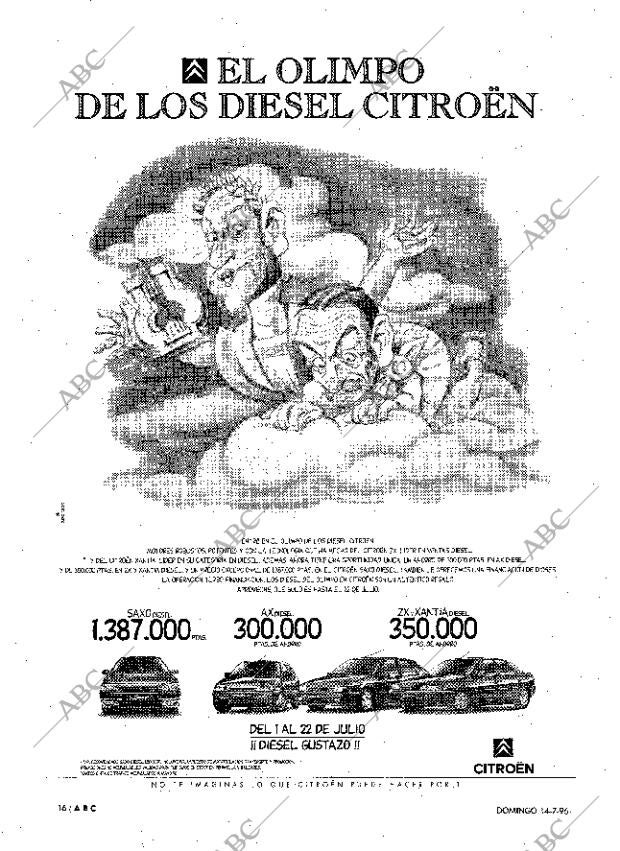 ABC MADRID 14-07-1996 página 16