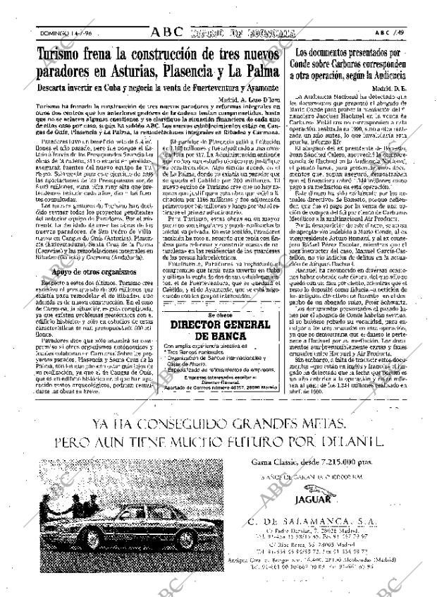ABC MADRID 14-07-1996 página 49