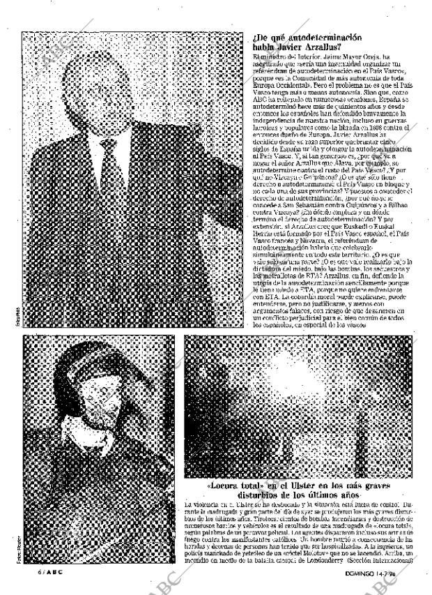 ABC MADRID 14-07-1996 página 6
