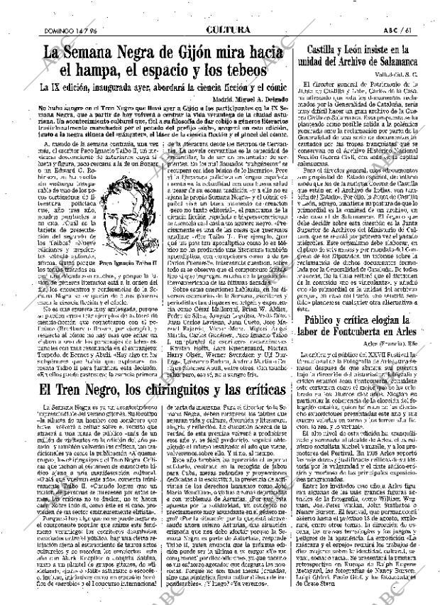 ABC MADRID 14-07-1996 página 61