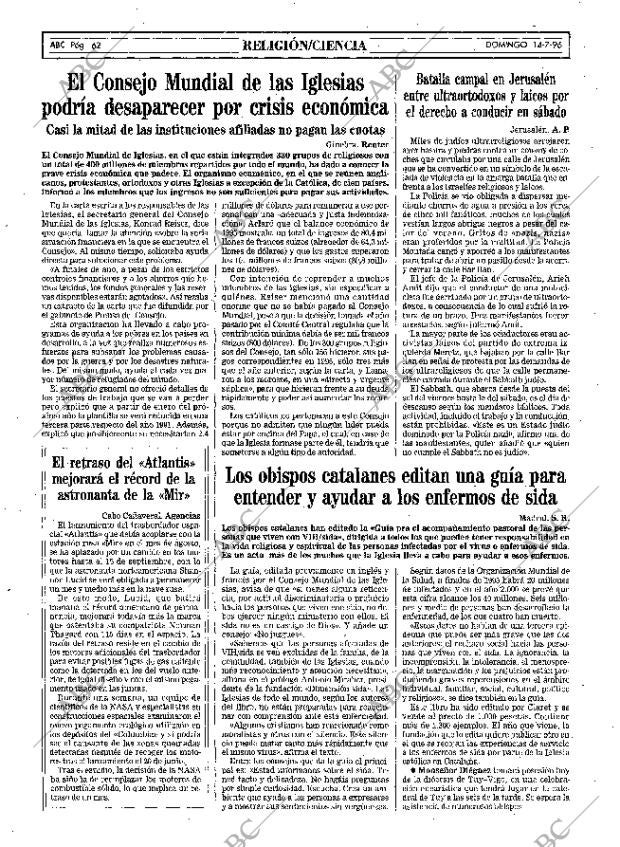 ABC MADRID 14-07-1996 página 62