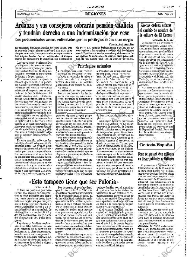 ABC MADRID 14-07-1996 página 75