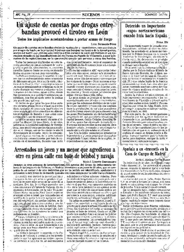 ABC MADRID 14-07-1996 página 78