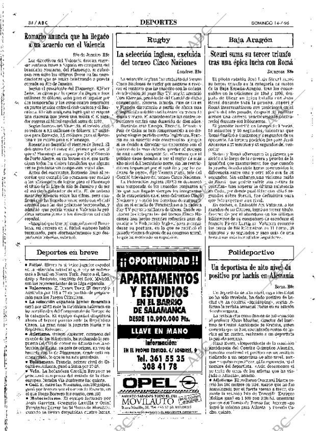 ABC MADRID 14-07-1996 página 84