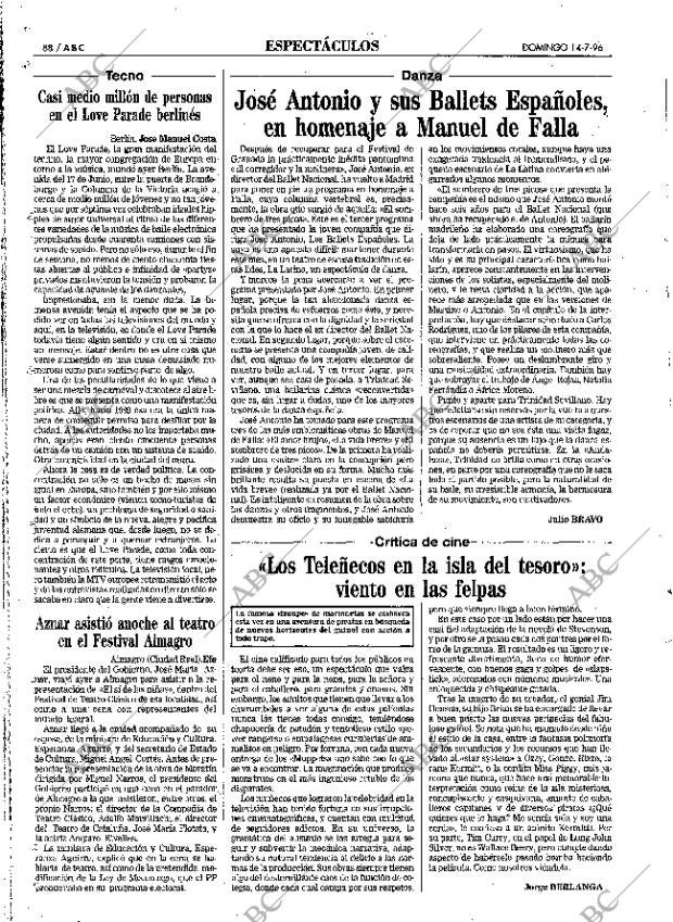 ABC MADRID 14-07-1996 página 88