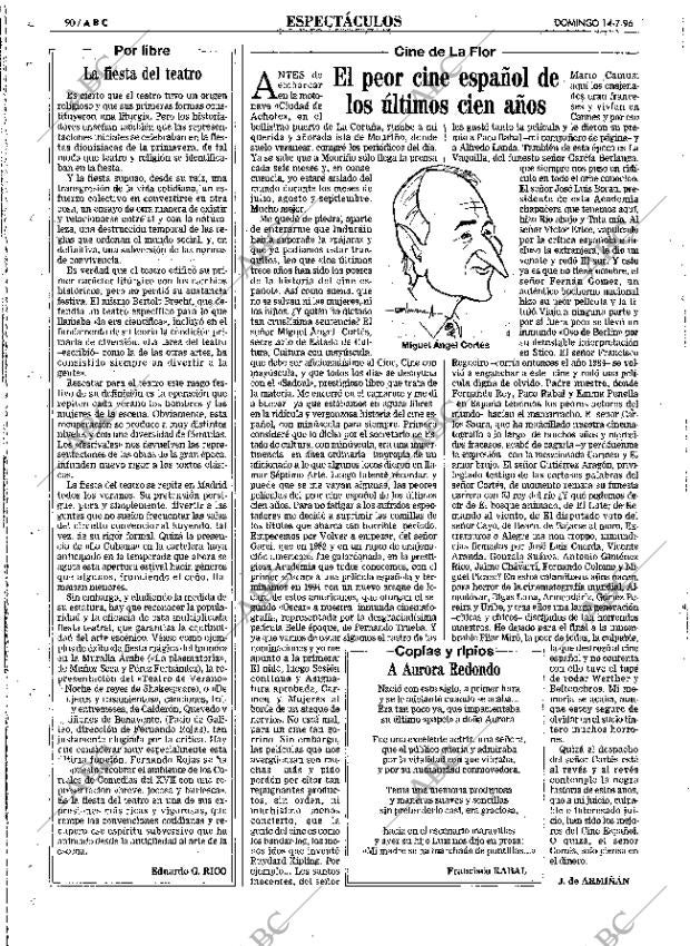 ABC MADRID 14-07-1996 página 90
