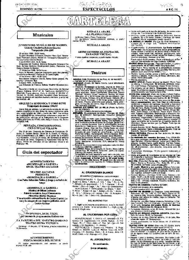 ABC MADRID 14-07-1996 página 91
