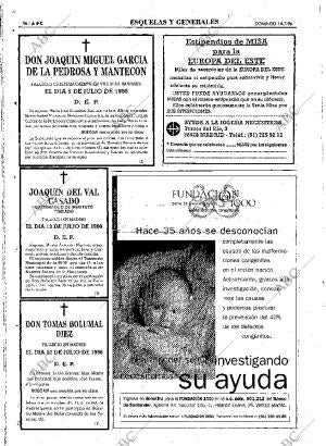 ABC MADRID 14-07-1996 página 98